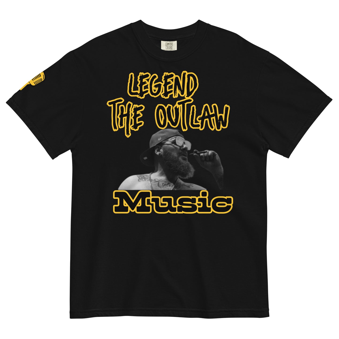 Unisex garment-dyed heavyweight t-shirt