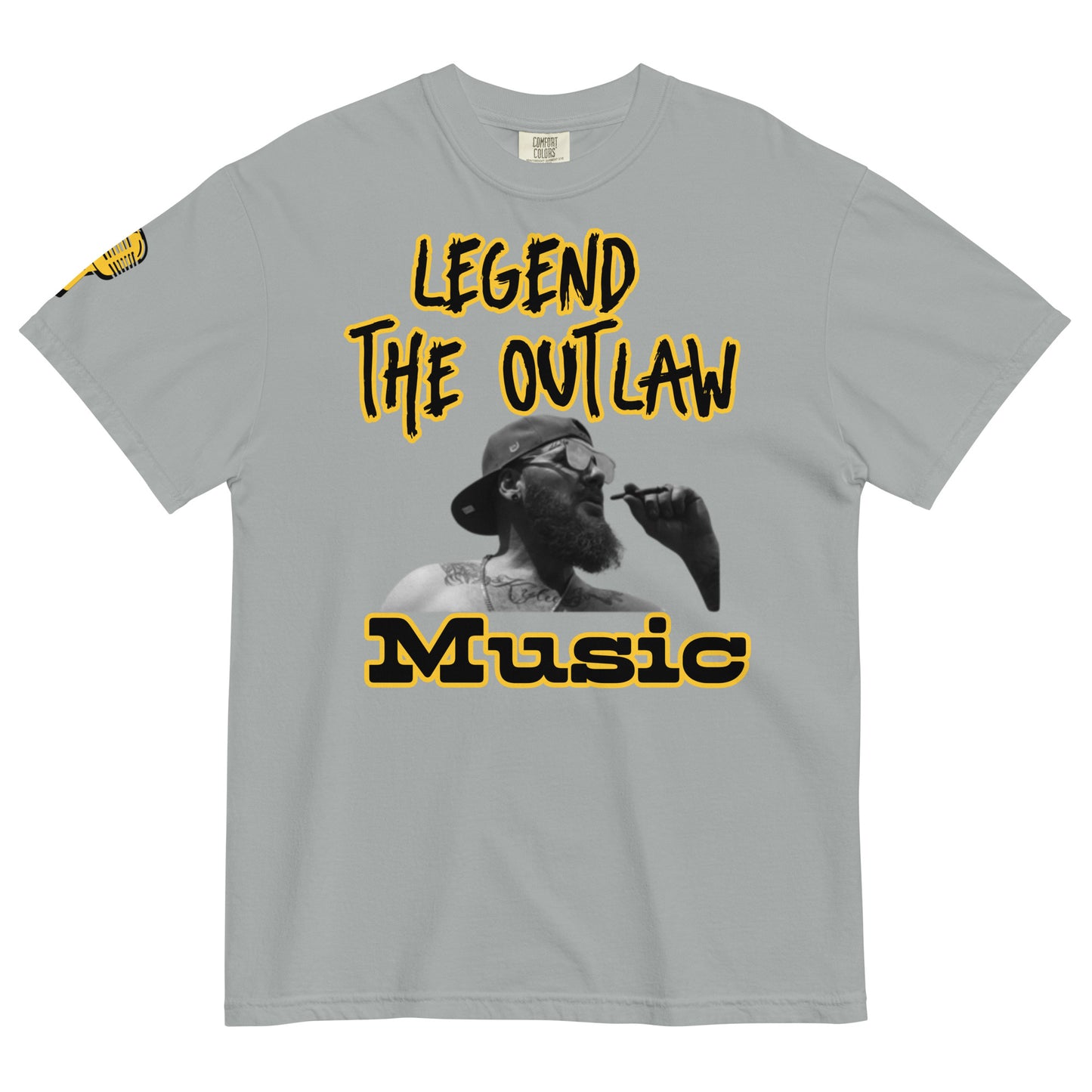 Unisex garment-dyed heavyweight t-shirt