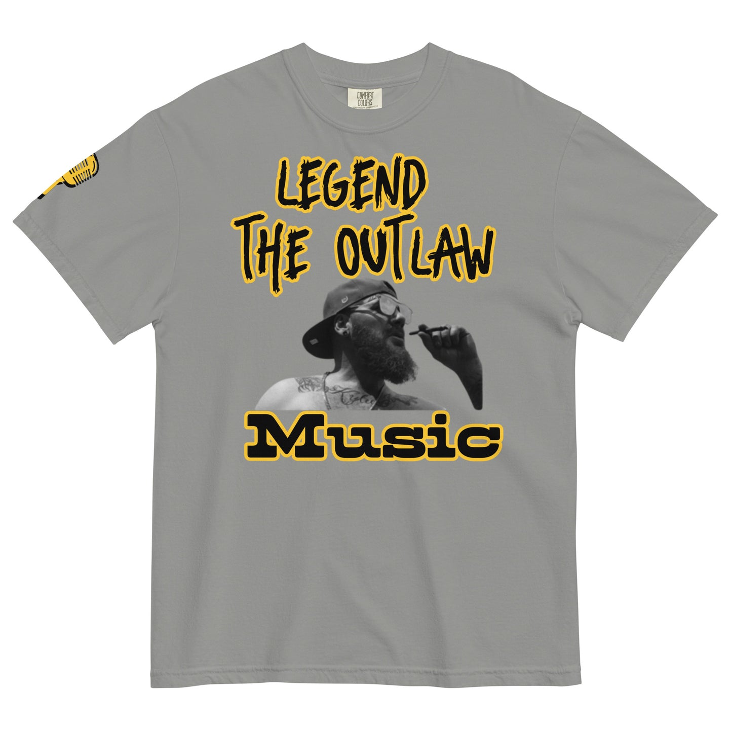 Unisex garment-dyed heavyweight t-shirt